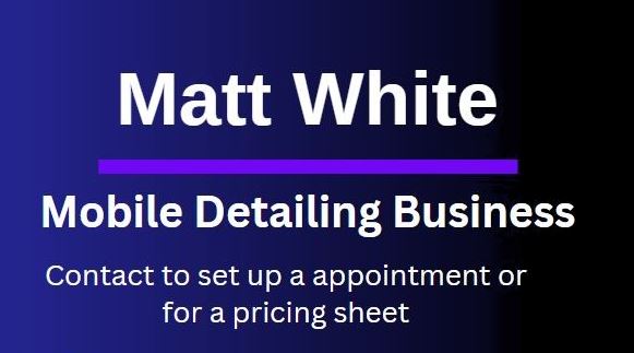 Mobile Car Detailing Services - Contact us for appointments and pricing information